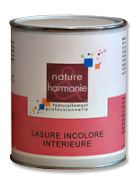 Lasure bois incolore intrieur  l'eau Nature & Harmonie